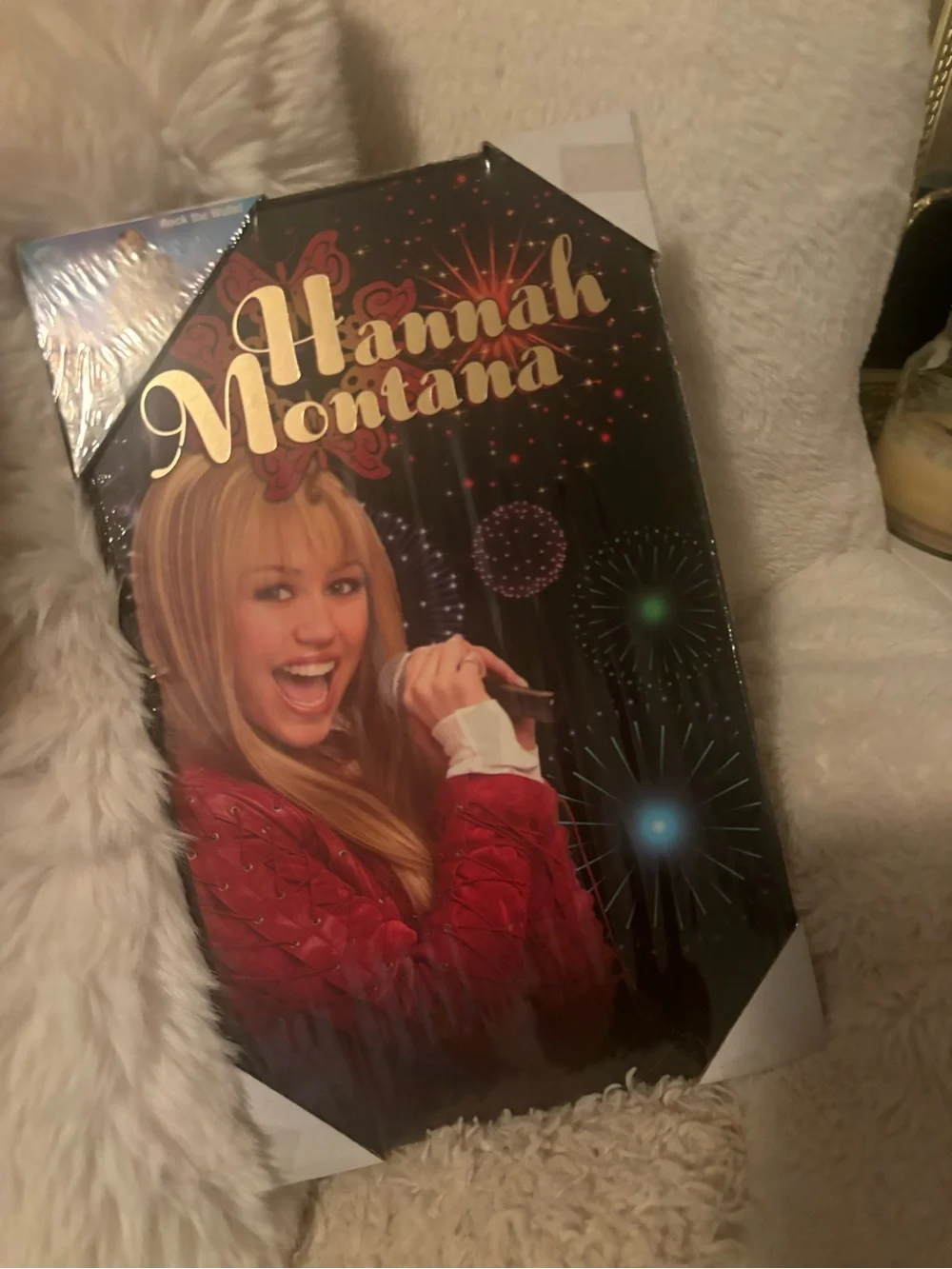 Hannah Montana Party Poster - Black & Red